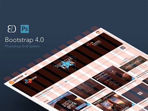 Free Bootstrap Psd Grids On Behance