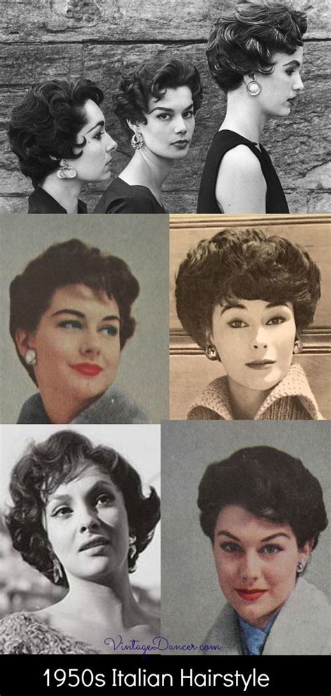 Ducktail, flattop, pompadour, crew cut, the forward combed boogie and flattop boogie hairstyles, and jelly roll. 1950s Italian Hairstyles | Italian hair, 1950s hairstyles ...