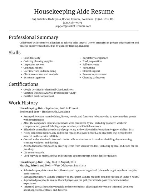 Resume Examples For Housekeeping At A Hospital Hospital Housekeeping Quotes Resume Quotesgram