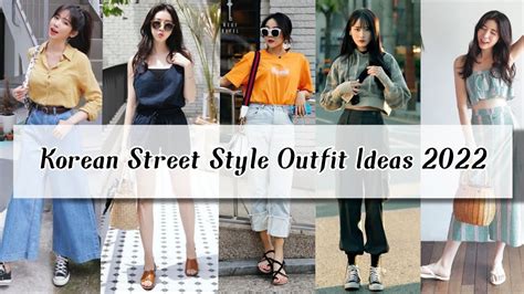 Korean Women Street Fashion 2022