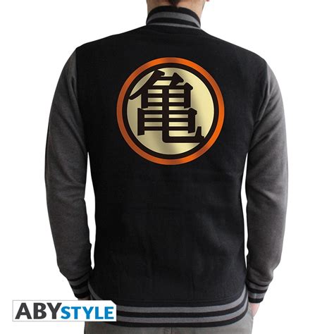 Here you will find men's jackets from the hottest brands, like champion, adidas, odd future, huf, obey, primitive, dgk and many more. DRAGON BALL Z Varsity jacket Kame Sennin symbol - ABYstyle
