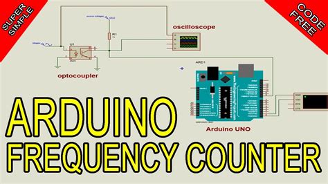 Super Simple Arduino Frequency Counter Using Optocoupler Youtube
