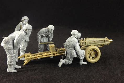 75mm Pack Howitzer M1a1 British Airborne By Bronco