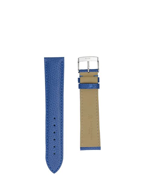 Classic 35 Watch Strap Cobalt Blue Calf Maison Jean Rousseau