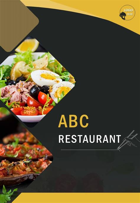 Powerpoint Restaurant Menu Template