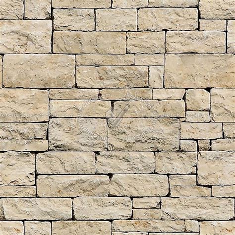 Wall Stone With Regular Blocks Texture Seamless 08328