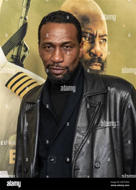 Leon Robinson Attends The Plane New York Premiere At Amc Lincoln Square Theater In New York On