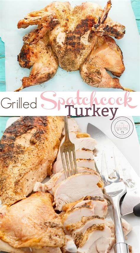 easy grilled spatchcock turkey gluten free recipe grilling recipes recipes bbq recipes