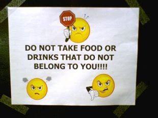 Will work for food sign. Almost Half Of People Steal Food From Others At Work ...