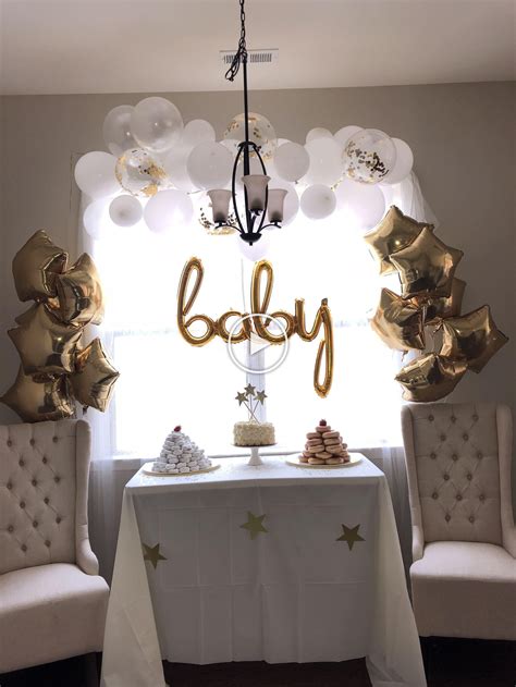 Pin By Kimberly Walters On Baby Showers In 2020 Gold Baby Shower