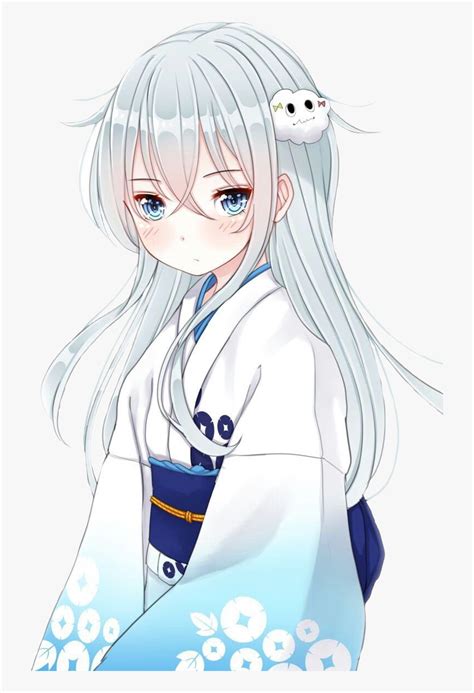 Snow Anime Animegirl White Whitehair Beuty