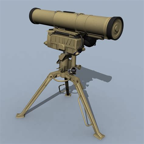 Kornet Guided Missile Atgm 3ds