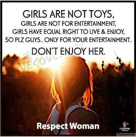 Respect Her Respect Women Inspirational Quotes Equal Rights