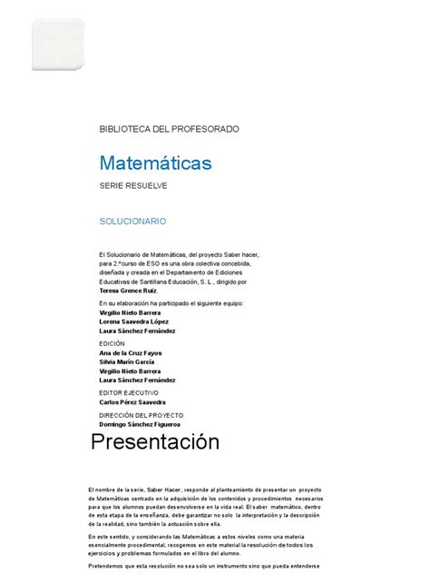D T145595 Downloads Solucionario Matematicas 2 Eso Santillana
