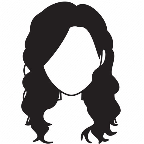 Hairstyle Women Avatar Fashion Hair Woman Icon Download On