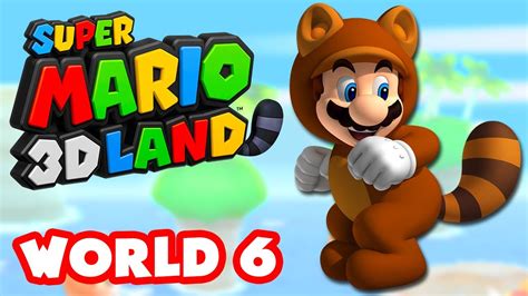 Super Mario 3d Land World 6 Nintendo 3ds Gameplay Walkthrough Youtube