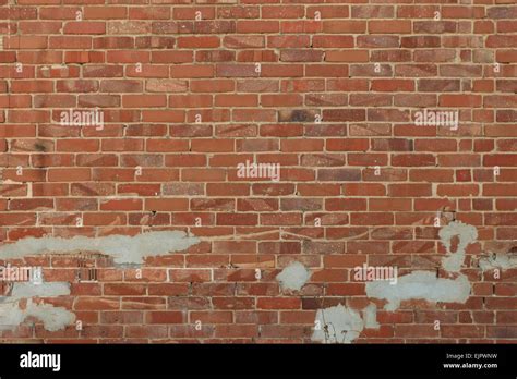 Old Red Brick Wall Stock Photo Alamy