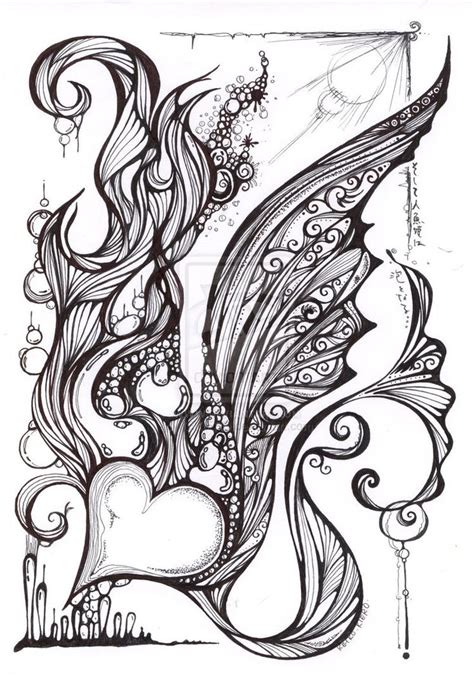 zentangles coloring pages images  pinterest
