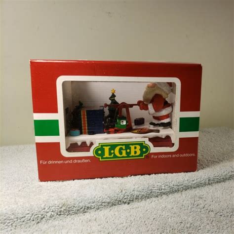 Lgb 21010 Christmas Santa Claus Hand Car Brand For Sale Online Ebay