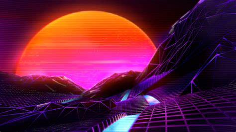 Synthwave Full Hd Wallpaper For Laptop Hd Synthwave 1920x1080