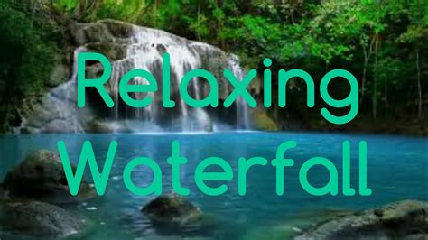 Tropical Rainforest Waterfall Relaxing Sounds Youtube