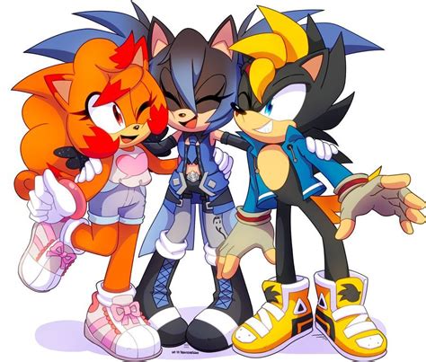 Comm Ruby Sonic And Chip By Drawloverlala On Devianta