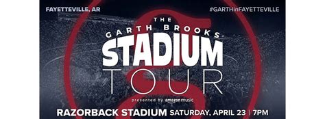Garth Brooks Announces First Us Stadium Tour Date For 2022 In Arkansas