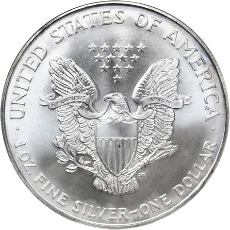 Value Of 1994 1 Silver Coin American Silver Eagle Coin