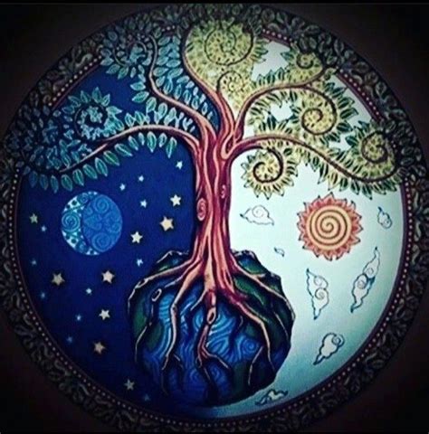 Tree Of Life Painting Tree Of Life Art Tree Of Life Tattoo Tree