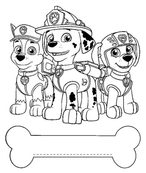 Paw Patrol Marshall Ausmalbild Ausmalbild Marshal Pawpatrol Patrouille