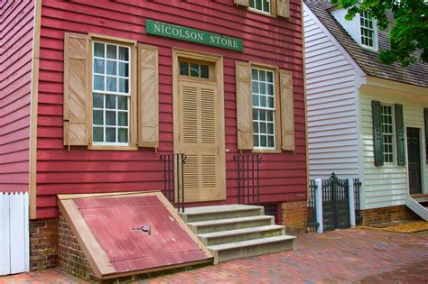 Colonial Storefront In Williamsburg Free Stock Photo Public Domain