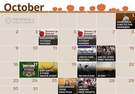 Whole U Events In October The Whole U