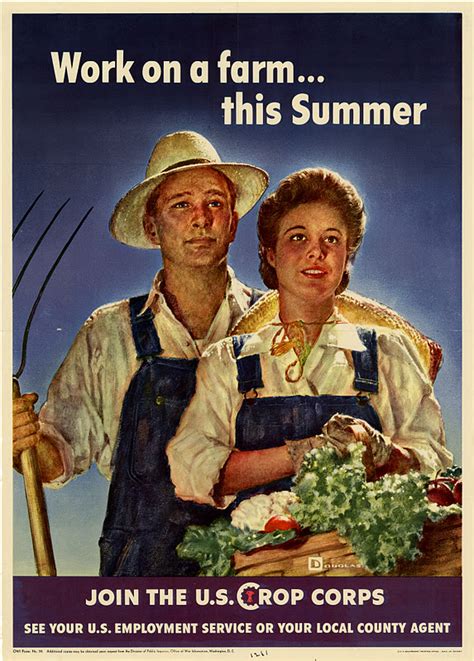 Two Men And A Little Farm Vintage Poster Sunday