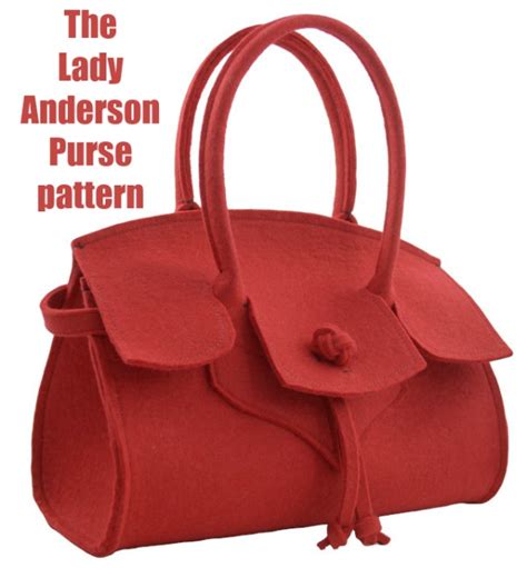 The Lady Anderson Purse Sewing Pattern Sew Modern Bags Modern Bag Purse Sewing Patterns