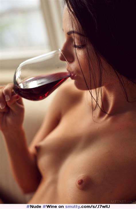 Nude Wine Smallfirmbreasts Brunette