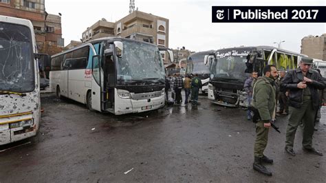 Damascus Bombings Near Pilgrimage Sites Kill Dozens The New York Times