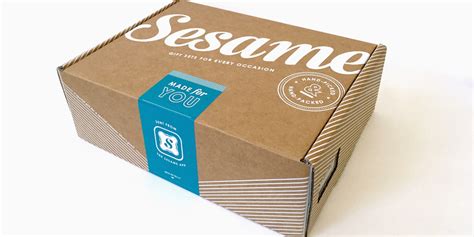 To produce your custom packaging. Sesame Gifts — The Dieline | Packaging & Branding Design ...