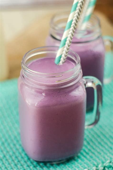 Purple Cow Milkshake Food Fanatic