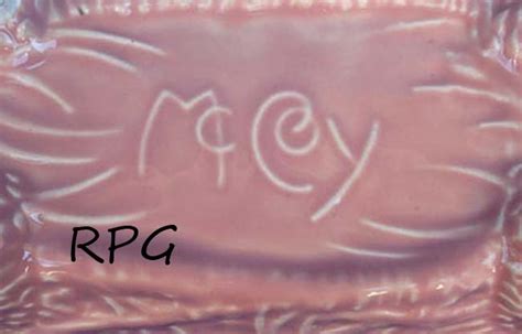 Pottery Marks And Signatures Nelson Mccoy Pottery
