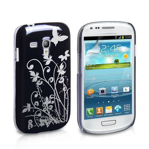 Yousave Samsung Galaxy S3 Mini Floral Butterfly Case