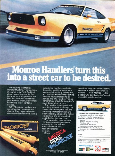 1978 Monroe Shocks Advertisement Hot Rod July 1978 Flickr