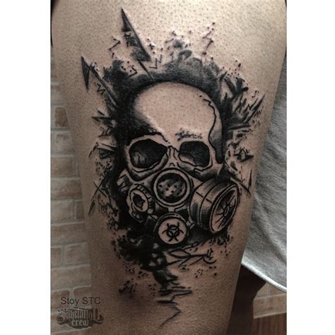 Gas mask skull by beanarts on deviantart. Skull Gas Mask Drawing at PaintingValley.com | Explore ...