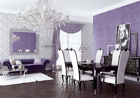 Modern Purple Living Room Ideas Interior Design Good Decor 2018