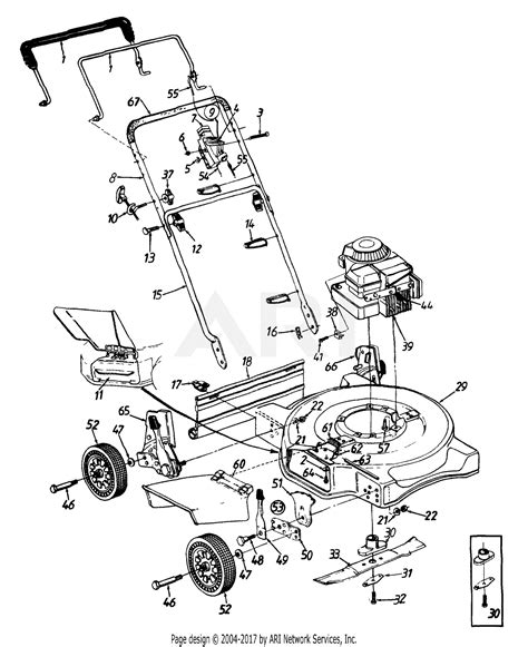 Mtd 11a 084c062 1999 Parts Diagram For General Assembly