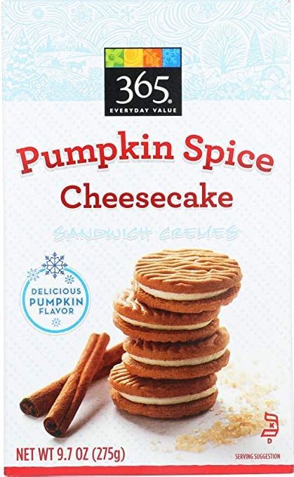 365 Everyday Value Pumpkin Spice Cheesecake Sandwich Cremes 4