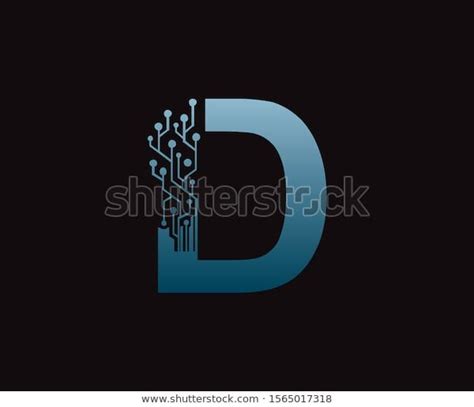 Find Letter D Digital Network Logo Icon Stock Images In Hd And Millions