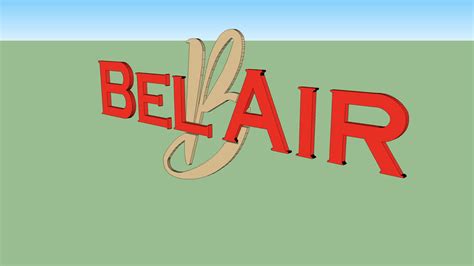 Bel And Air Logo 3d Warehouse