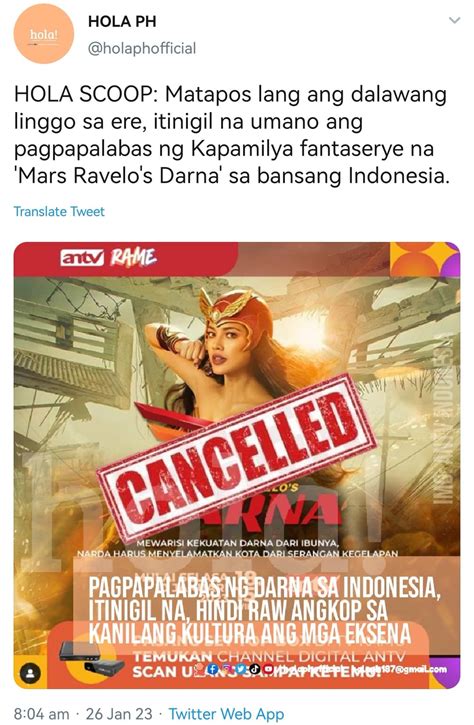 Jane De Leon S Darna Stops Airing In Indonesia After Only Two Weeks