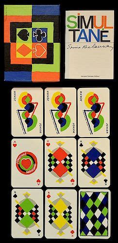 Sonia Delaunay “simultane” Playing Cards Sold At Auction On 6th May