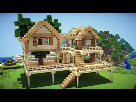 Vorlage fisch basteln haus basteln pappe vorlage image mit. Minecraft: Starter House Tutorial - How to Build a House ...